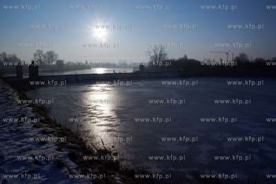 Gdańsk, Dolne Miasto. Kamienna Śluza i okolice. 09.02.2018...