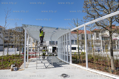 Sopot. Finalizacja przebudowy Placu Przyjaciół Sopotu....