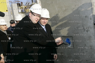 Wmurowanie Aktu Erekcyjnego pod budowe hali widowiskowo-sportowej...