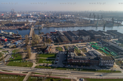 Gdansk, Mlode Miasto, tereny dawnej Stoczni Gdansk....