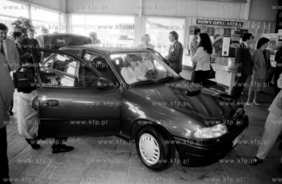 Prezentacja nowego samochodu marki Opel model Astra...