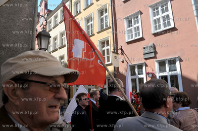 Manifestacja 1 majowa z okazji Swieta Pracy zorganizowana...