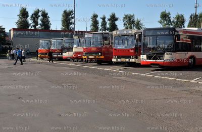 Zajezdnia autobusow miejskich ZKM na al. Generala Jozefa...