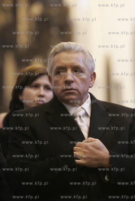 Gdansk. Katedra Oliwska Msza św. pod przewodnictwem...