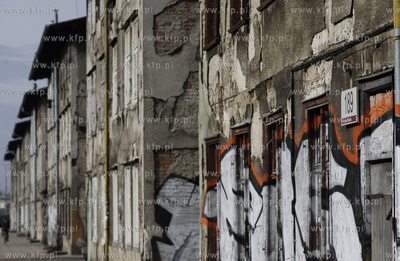 Gdansk. Domy przy ul. Marynarki Polskiej przeznaczone...