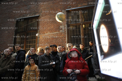 Gdansk. Dziedziniec Ratusza Glownomiejskiego. Muzeum...