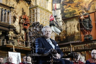 Gdańsk, Dwór Artusa. Uroczysta sesja Rady Miasta...