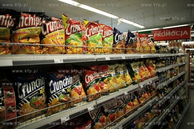 Gdansk Przymorze. Sklep sieci Fresh Market na ul. Slaskiej....