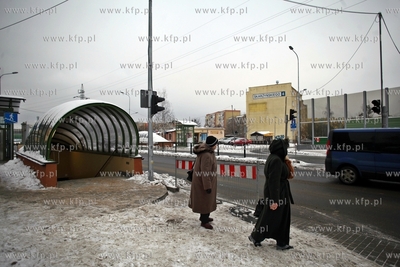 Otwarcie tuneli dla pieszych  w ciagu Trasy  Slowackiego...