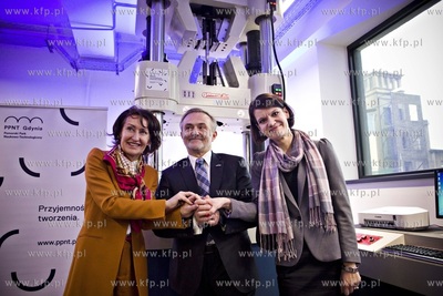 Bałtycki Port Nowych Technologii w Gdyni. Uroczystość...