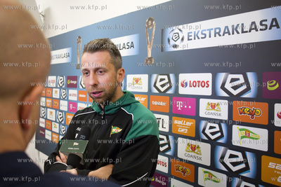 Konferencja prasowa przed meczem Lechia Gdańsk Legia...