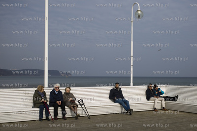 Molo w Sopocie.
14.03.2017
fot. Krzysztof Mystkowski...