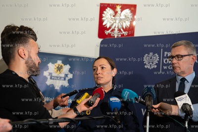 Prokuratura Okręgowa w Gdańsku. Konferencja prokuratora...