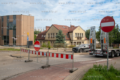 Suchanino. Prace drogowe na ul. Schuberta związane...