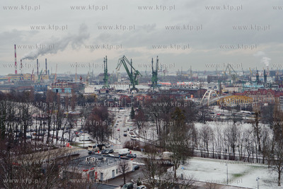 Panorama Gdańska z Góry Gradowej. 1.02.2022 / fot....