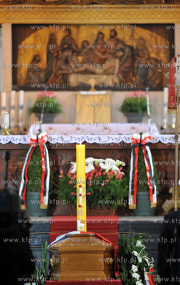 Gdansk. Bazylika Mariacka. Pogrzeb Macieja Plazynskiego,...