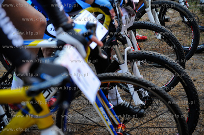 Gdansk. Zabianka. Trojmiejski Park Krajobrazowy. MTB...