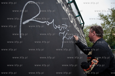 Gdansk. Klub Plama. Otwarcie wystawy plenerowej zdjec...