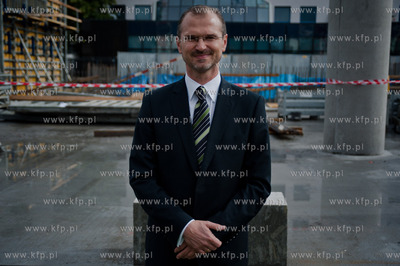 Gdansk. Wrzeszcz. Uroczystosc wmurowania kamienia wegielnego...