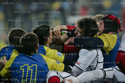 Gdynia. Narodowy Stadion Rugby. Mecz rugby dywizji...