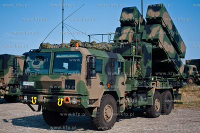 Poligon wojskowy w Ustce. Odbior sprzetu oraz podpisanie...