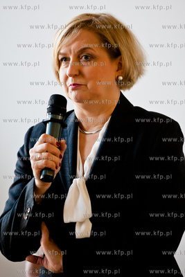 Gdansk. Siedziba NSZZ Solidarnosc. Sala Akwen. Spotkanie...