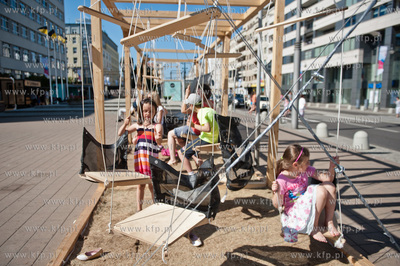 Gdynia. Plac Kaszubski. Festiwal Gdynia Design Days.
Nz...