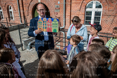 Gdansk. Gora Gradowa. Centrum Hewelianum. Spotkanie...