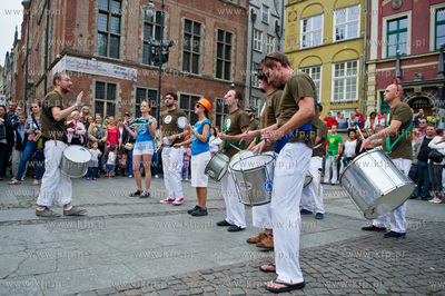 Gdansk. Dlugi Targ. 6 Gdanski Festiwal Kultury Brazylijskiej...