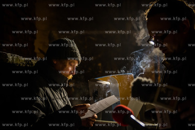 Gdansk. Prowadzone na terenie miasta liczenie osob...