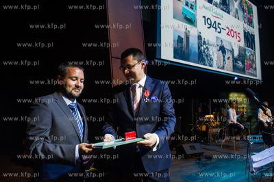 Gdansk. Europejskie Centrum Solidarnosci. Gala 70-lecia...