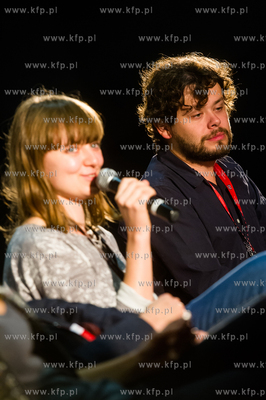 Gdynia. Multikino. Festiwal Filmow w Gdyni. Spotkanie...