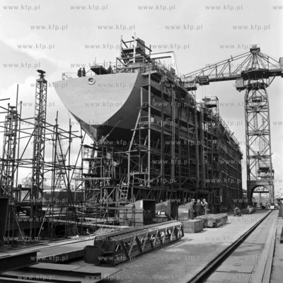 Statek Germa Lady w Stoczni Gdańskiej im. Lenina.
04.1971
0000265z_kwiecien1971
Fot....