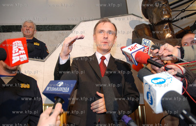 Konferencja prasowa Bogdana Klicha - Ministra Obrony...