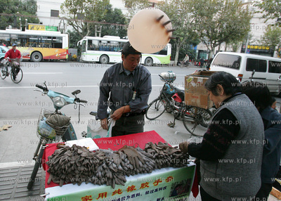 Chiny, Szanghaj. Jedna z dzielnic Szanghaju, Old Town,...