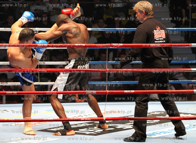 Gdynia, Gala Best of the East. walka miedzy Izuagbe...