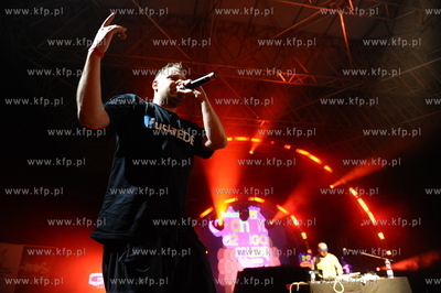 Gdansk. Plac Zebran Ludowych. Festiwal MTV Gdansk Dzwiga...