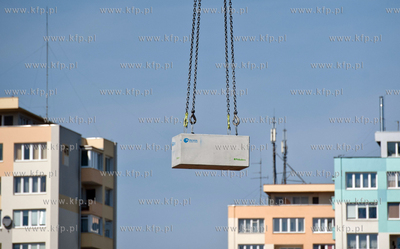 Uroczyste poswiecenie i wmurowanie kamienia wegielnego...