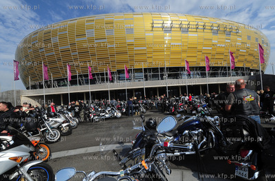 PGE Arena. Gdansk. III Swietojanski Zlot Motocyklowy....