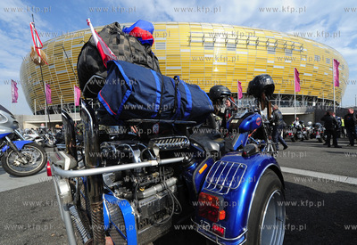 PGE Arena. Gdansk. III Swietojanski Zlot Motocyklowy....