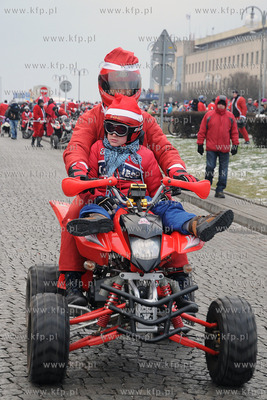Gdynia. Jubileuszowa, X edycja parady Mikolaje na Motocyklach...