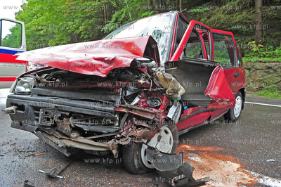 Sopot, ul. Malczewskiego. Wypadek drogowy. Kierowca...