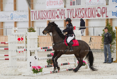 Pierwsze Zawody Ogolnopolskie w nowej hali Hipodromu...