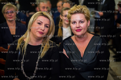 Gala XIII edycja plebiscytu Orzel Pomorski w sali Ratusza...