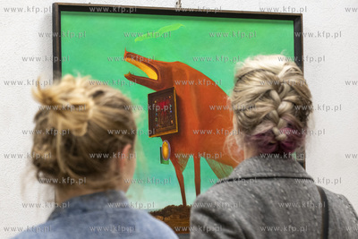 Wernisaż wystawy prac Zdzisława Beksińskiego w Domu...