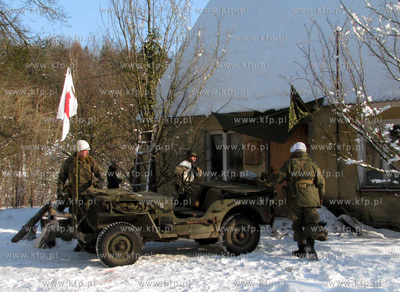 Rekonstrukcja bitwy w Ardenach przygotowana przez Muzeum...