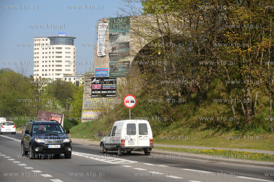 Ulica Slowackiego w Gdansku na pograniczu Wrzeszcza...