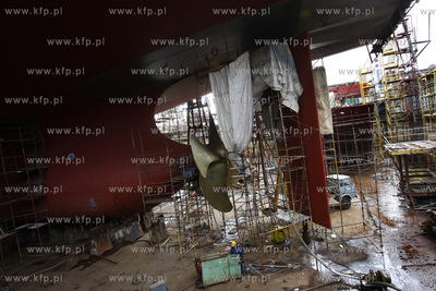Stocznia Gdynia S.A. 18.03.2009 fot. Krzysztof Mystkowski...