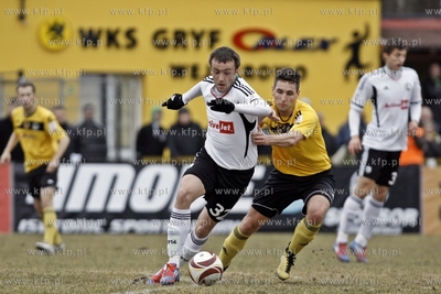 Wejherowo. Cwiercfinal Pucharu Polski w pilce noznej...