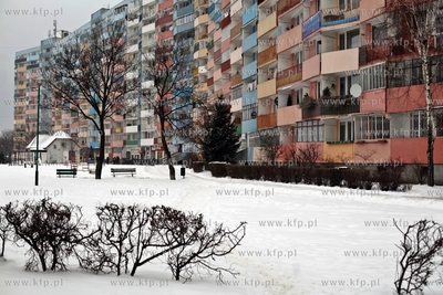 Gdansk Nowy Port. Falowiec przy ul. Wyzwolenia.
15.01.2013
fot....